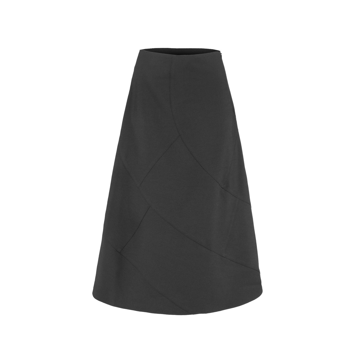 WOOL SEAM SKIRT