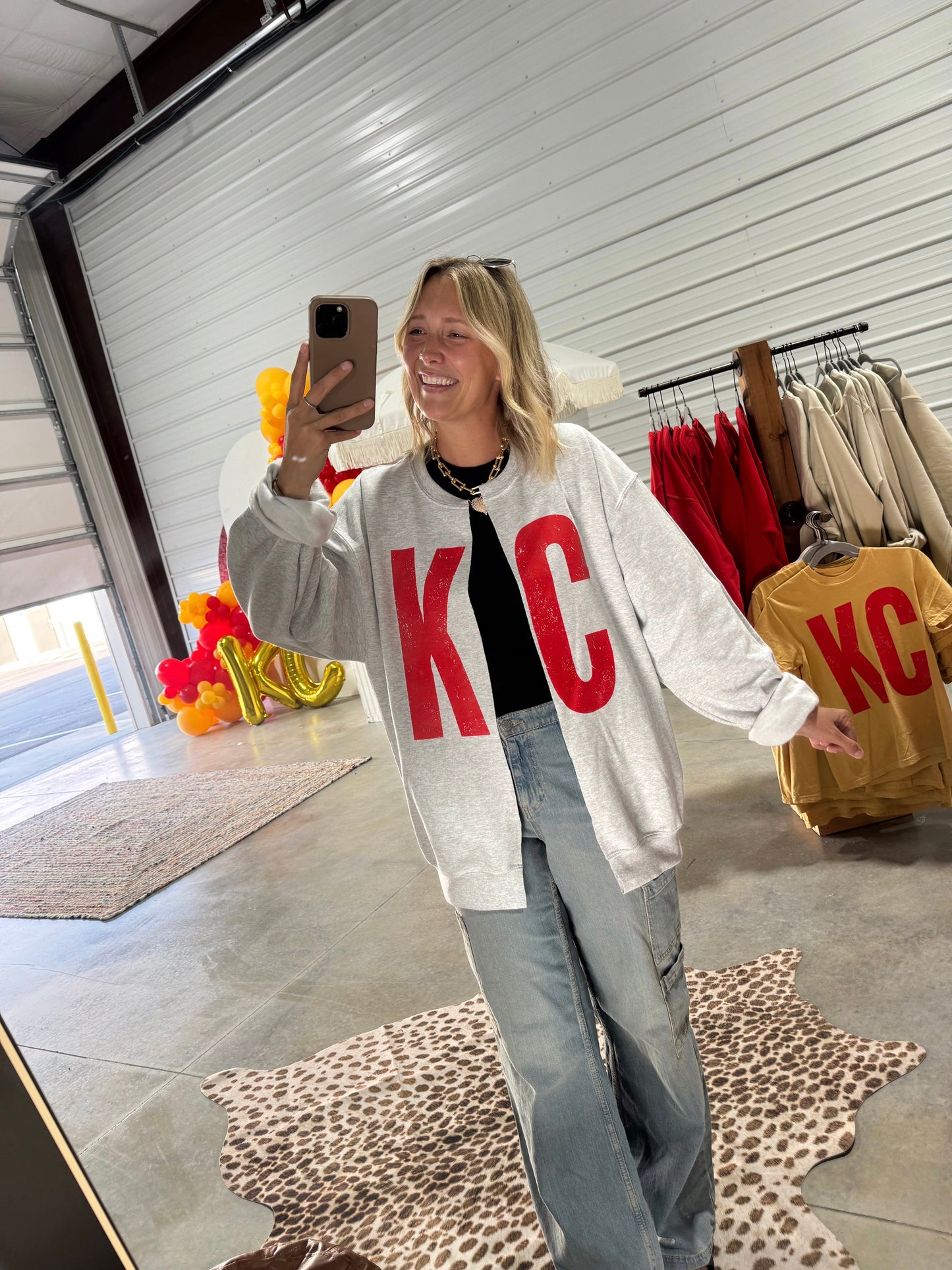 KC Cardigan/Crewneck