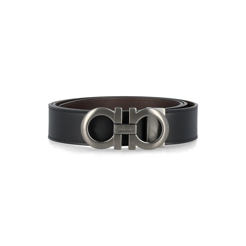 Men's Ferragamo Black Belt
