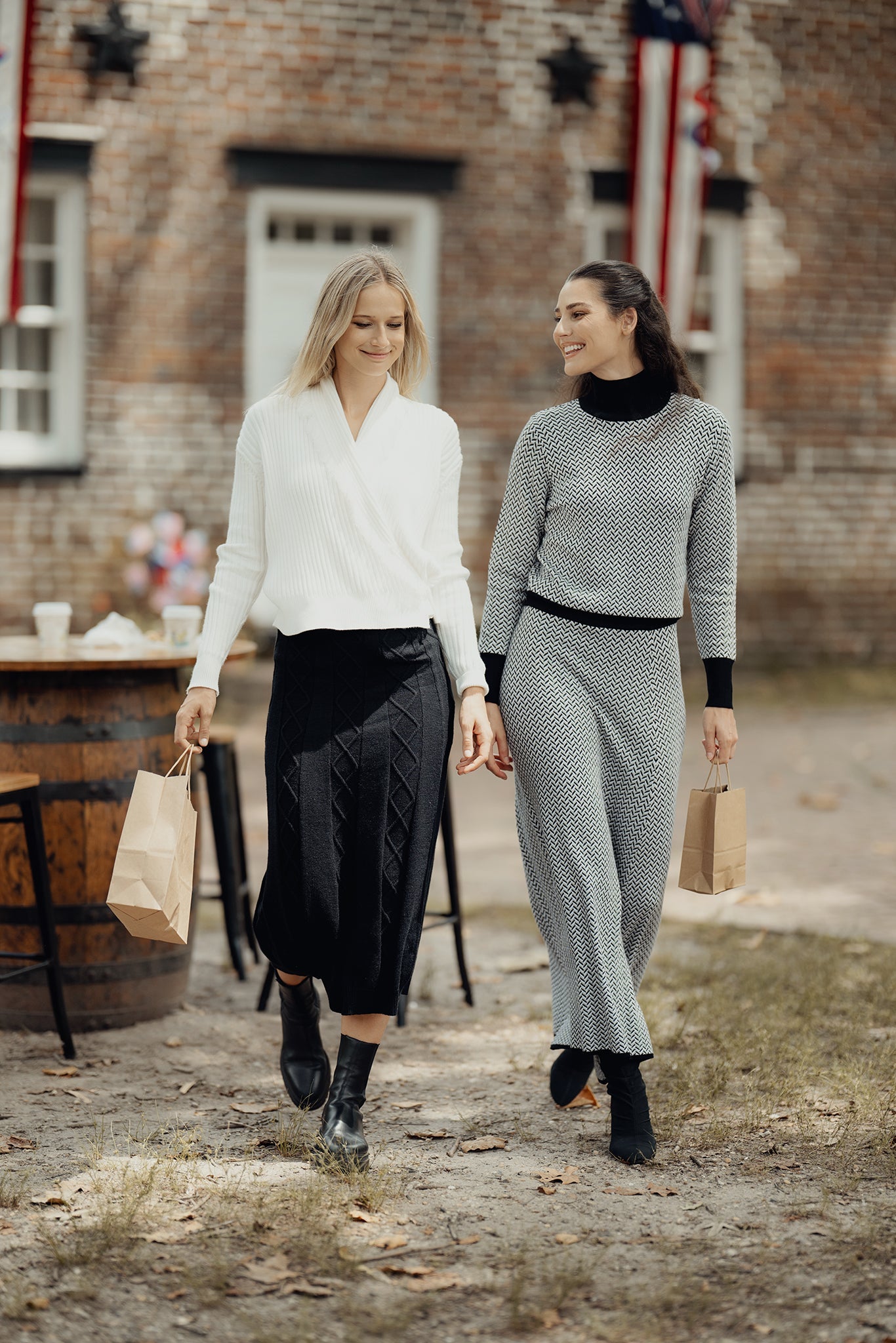 V-WRAP FRINGE CARDIGAN