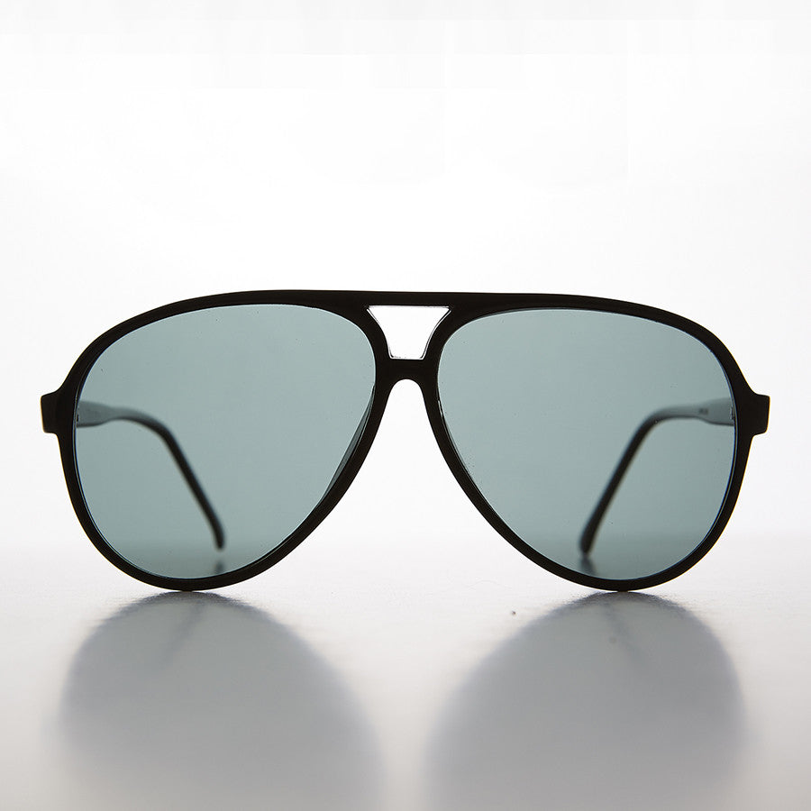 Polarized Glass Lens Aviator Vintage Sunglasses - Hama