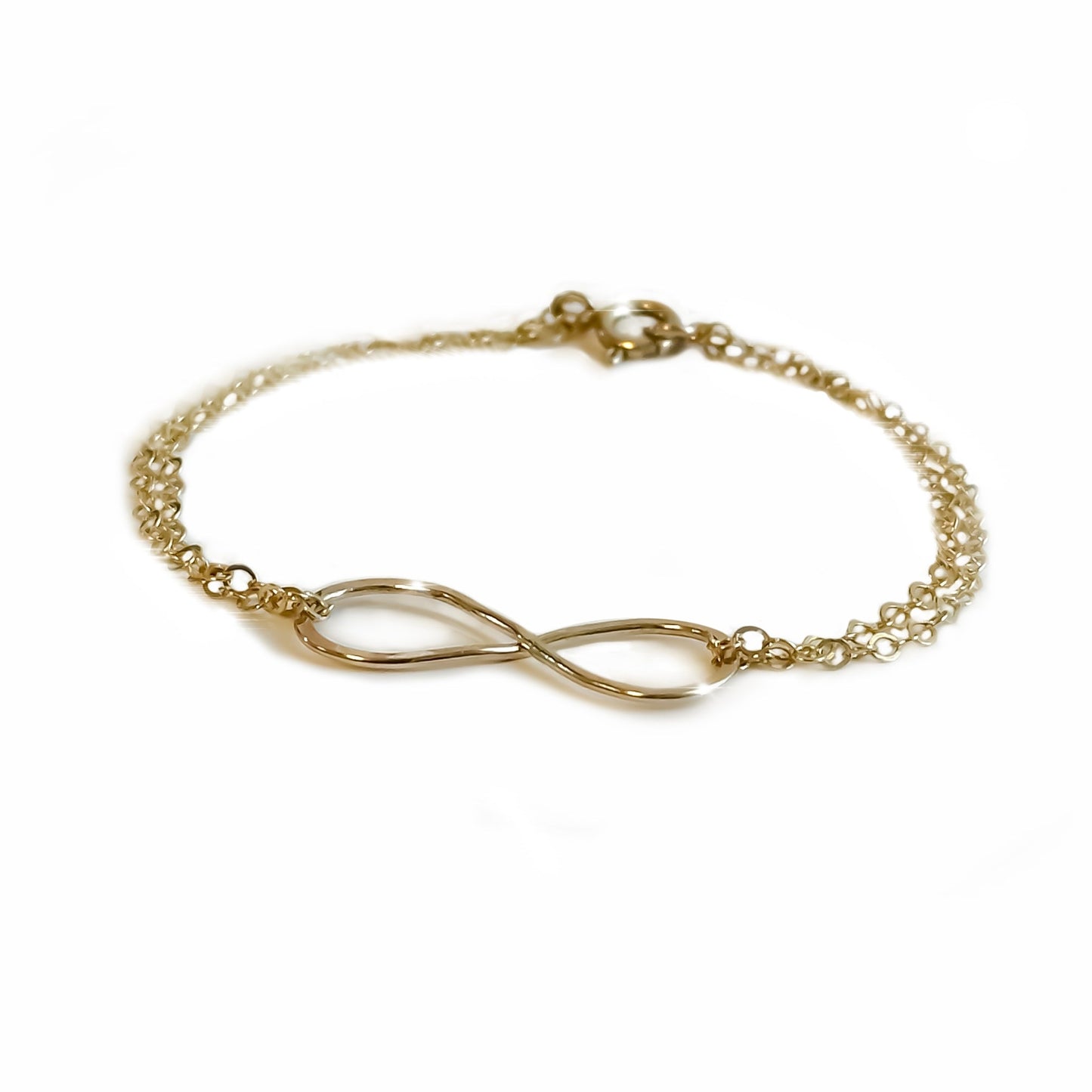 Teressa Lane Infinity Bracelet for Women - Elegant Gold Chain