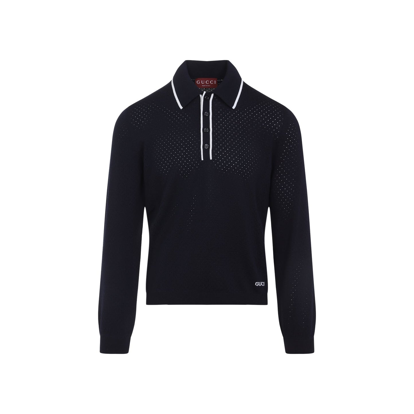 Gucci Men's Long Sleeve Polo