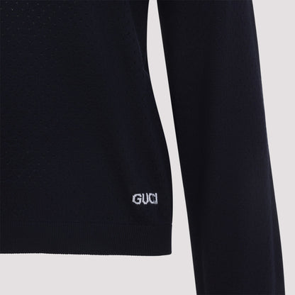 Gucci Men's Long Sleeve Polo