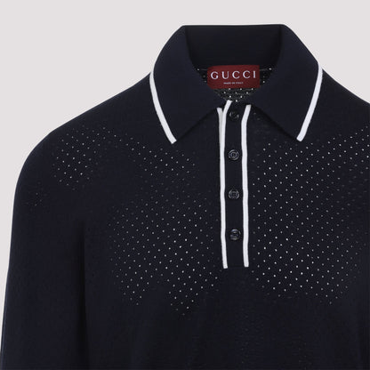 Gucci Men's Long Sleeve Polo
