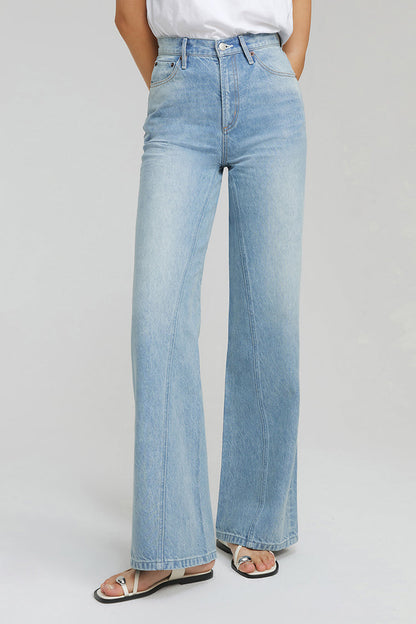 Angeles High Rise Baggy Jeans HJ103