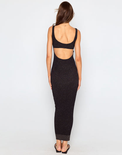 Lennon Maxi Dress - Black