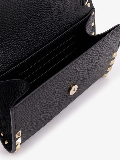 Valentino Garavani Rockstud Leather Crossbody Bag/Wallet