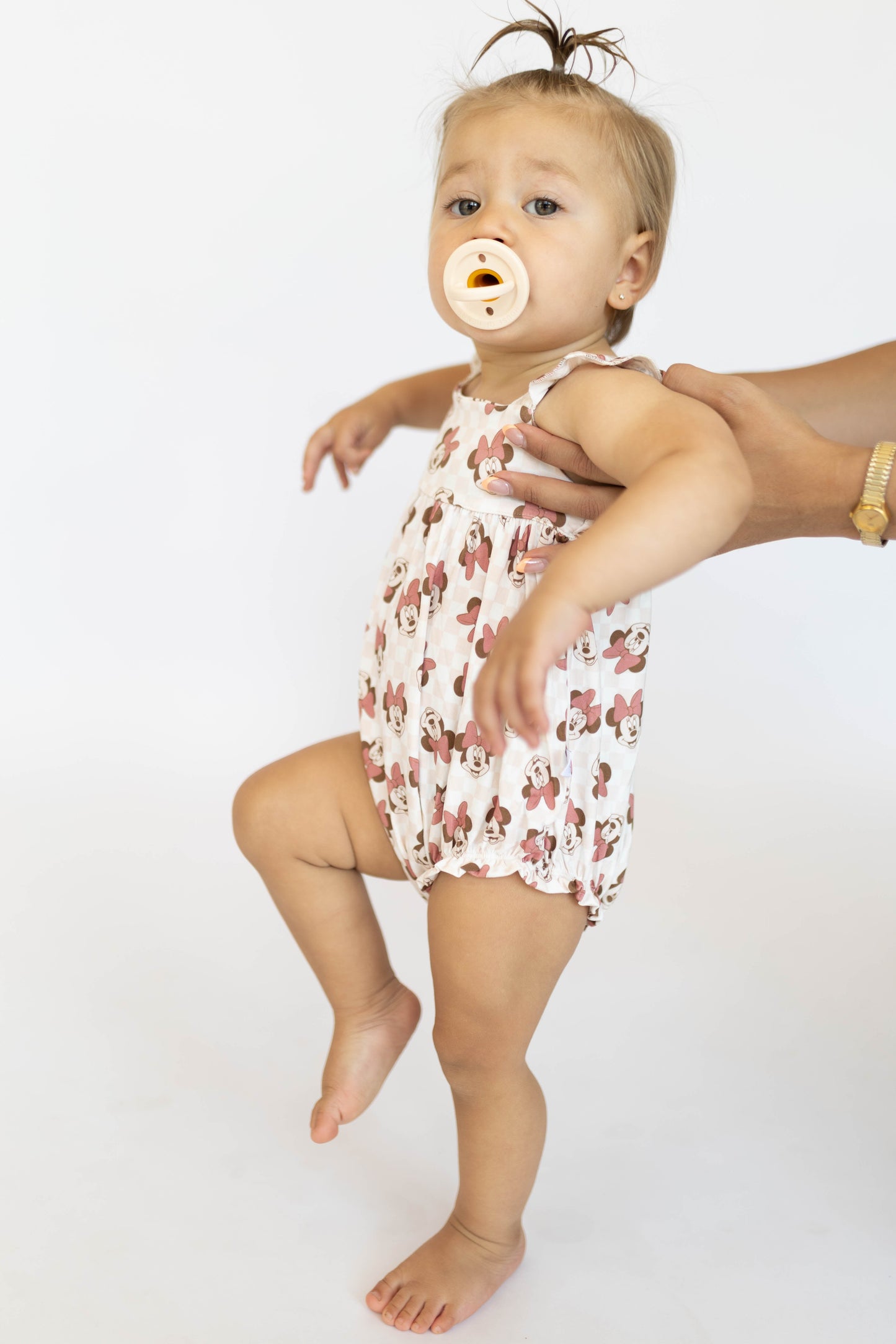 Vintage Minnie bubble romper