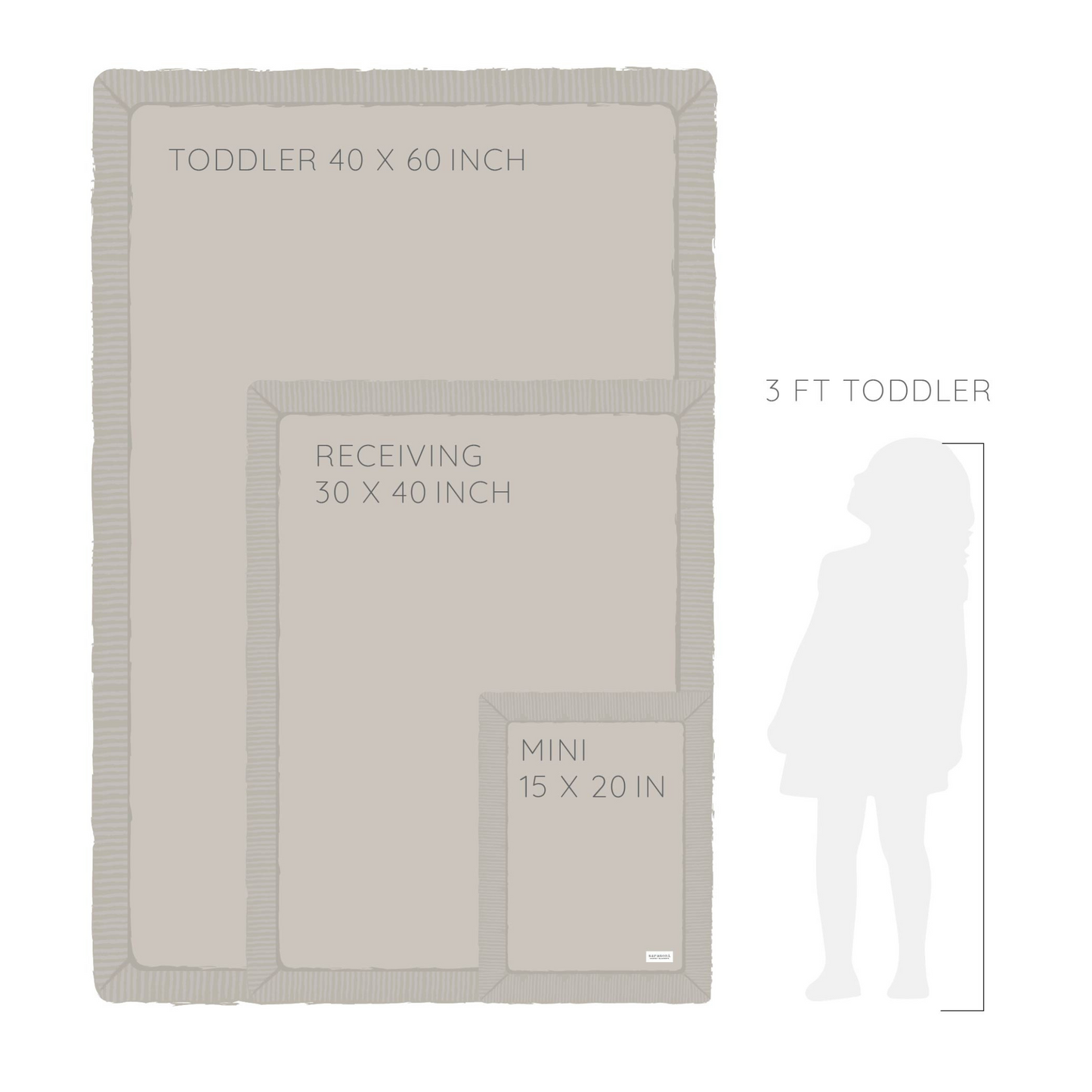 RIBBED BAMBONI® TODDLER BLANKETS