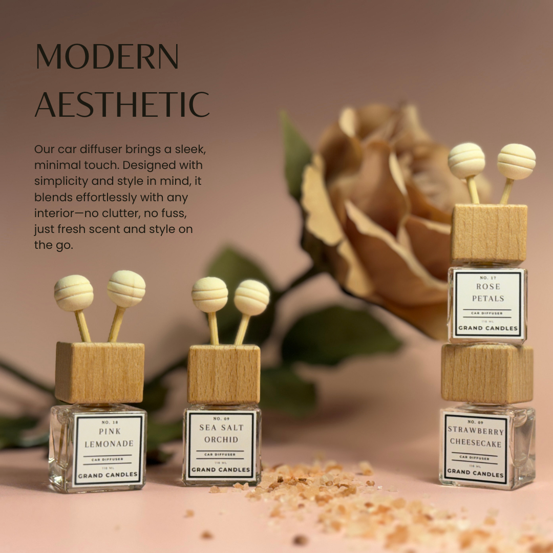 Bamboo Coconut Car Diffuser