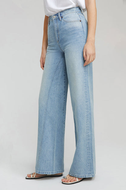 Angeles High Rise Baggy Jeans HJ103