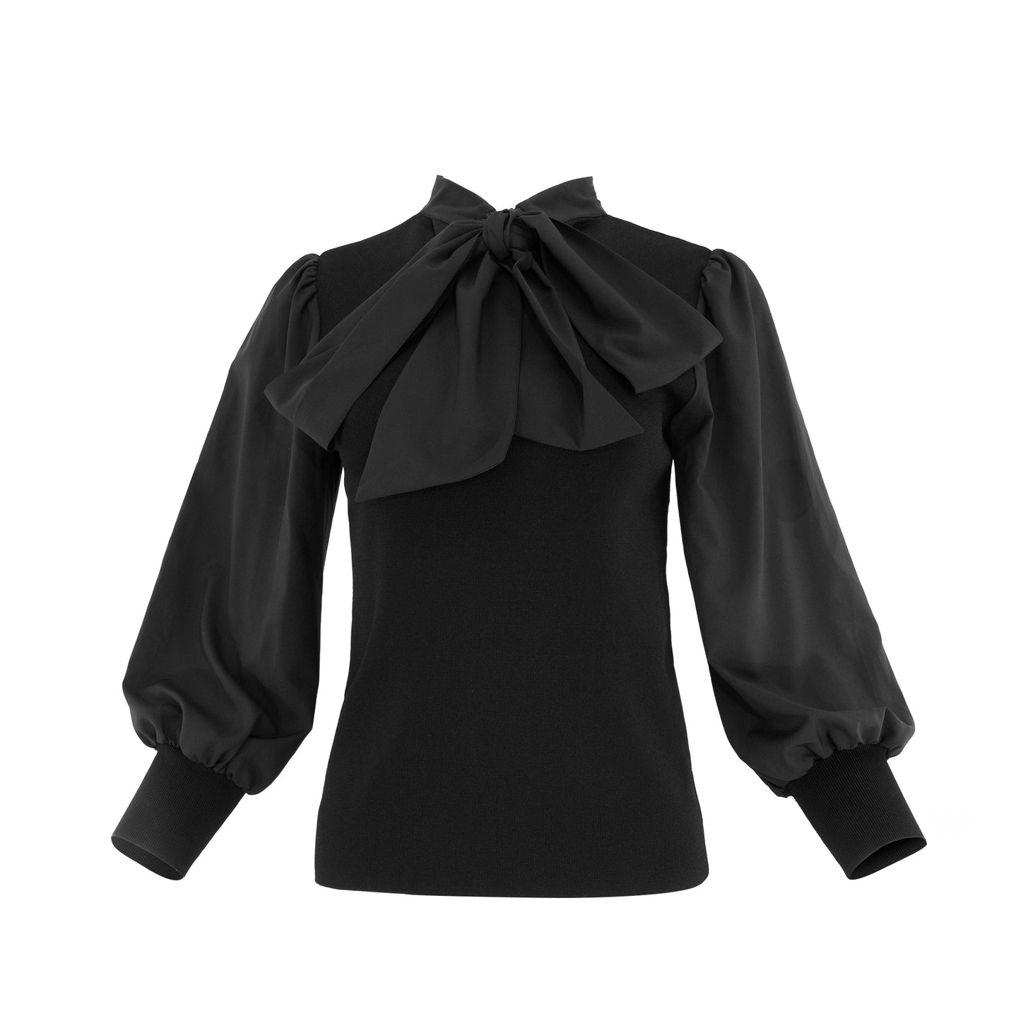 BLOUSE WITH BOW DETAILING