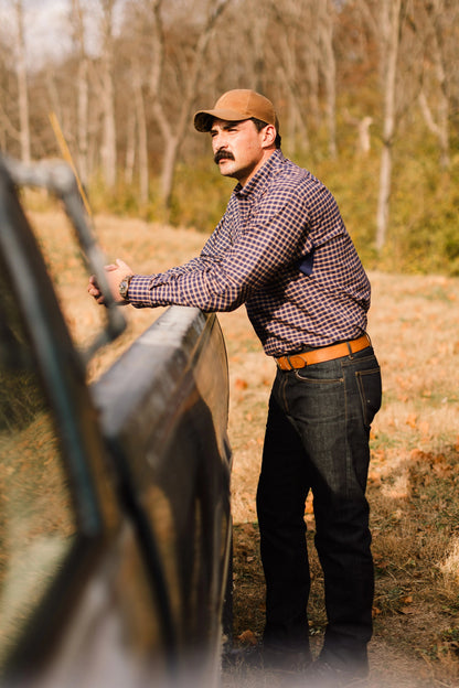6 Point Denim - Raw Indigo