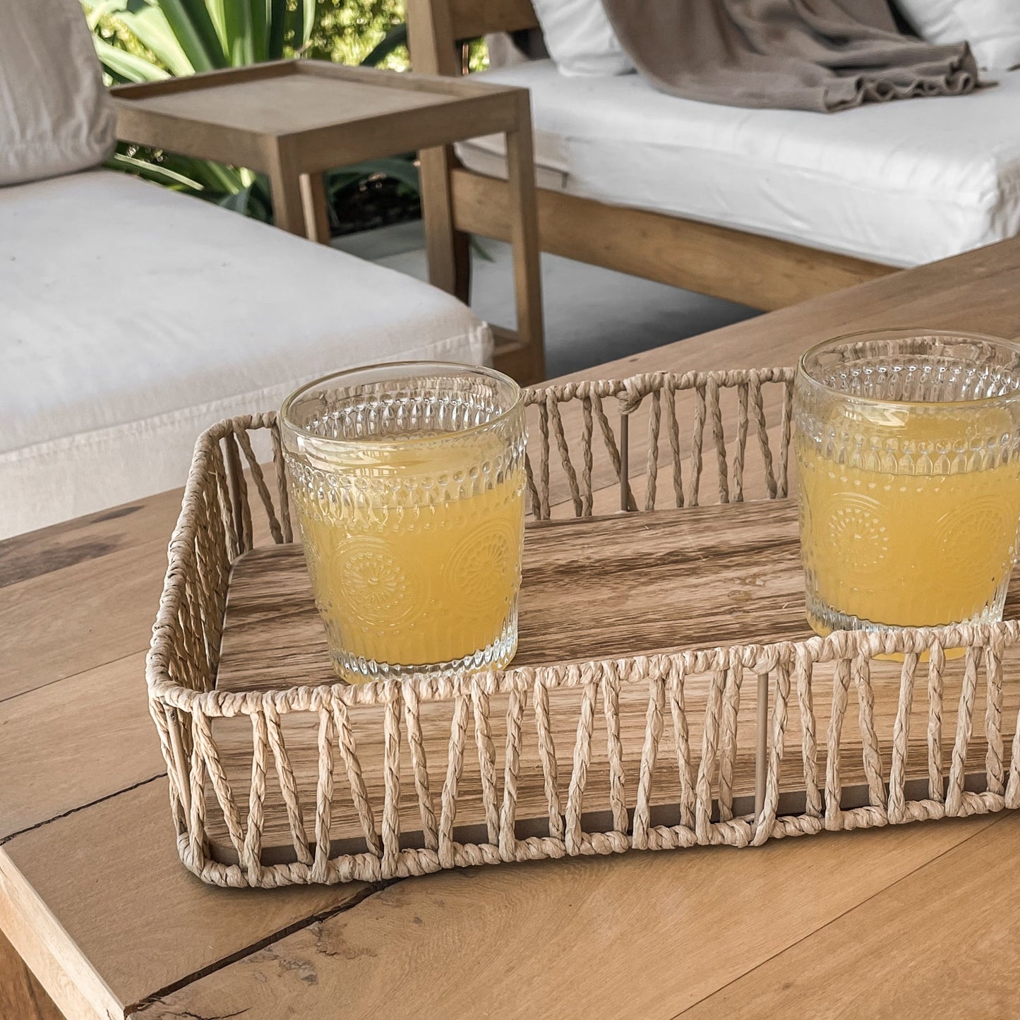 415 - Wooden Rope Tray