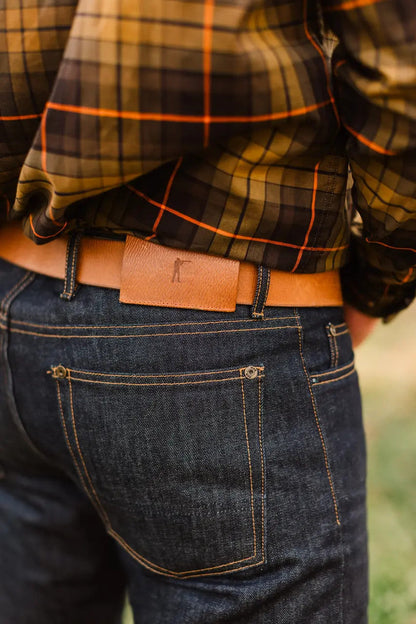 6 Point Denim - Raw Indigo