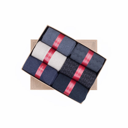 Men’s Bamboo Dress & Trouser Socks 6-Pack - 594