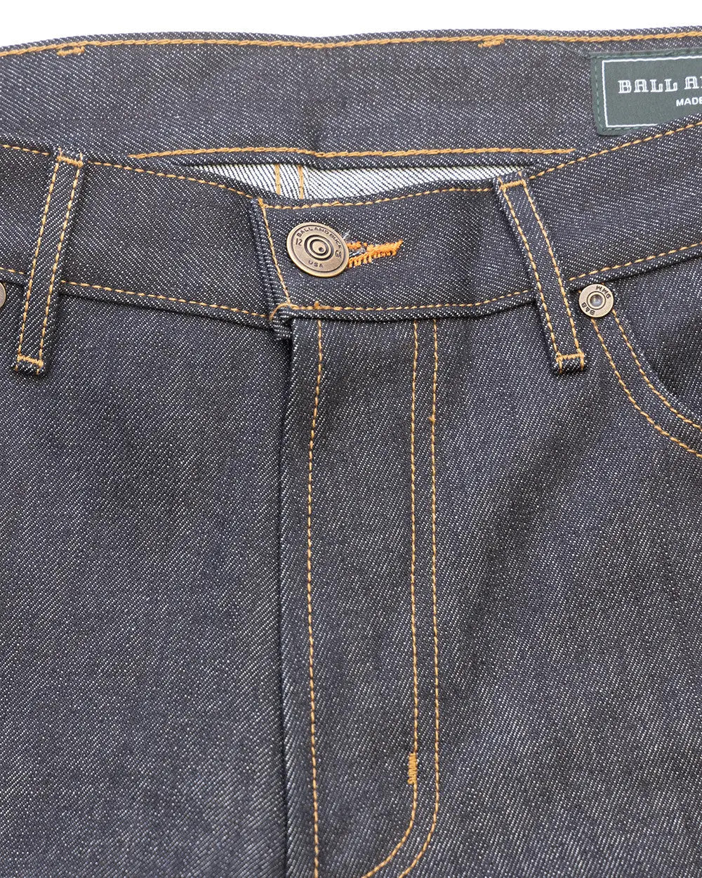 6 Point Denim - Raw Indigo