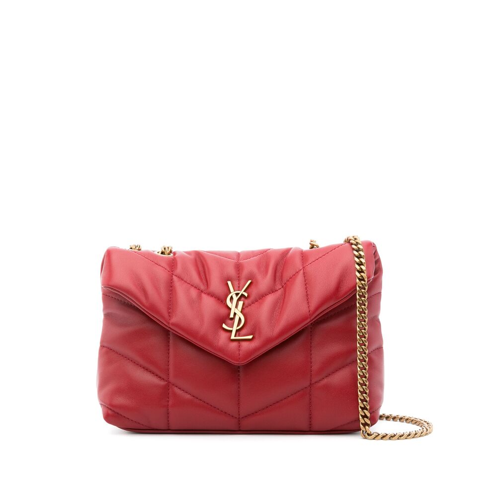 Saint Laurent Red Shoulder Bags Women