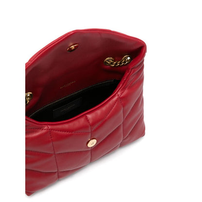Saint Laurent Red Shoulder Bags Women