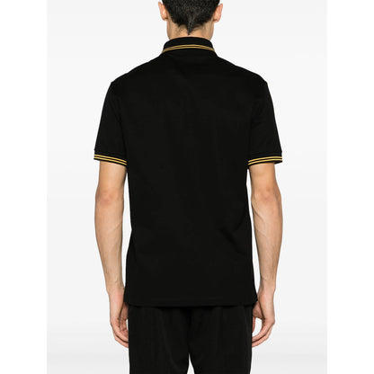 Versace Black Polo Shirts Men