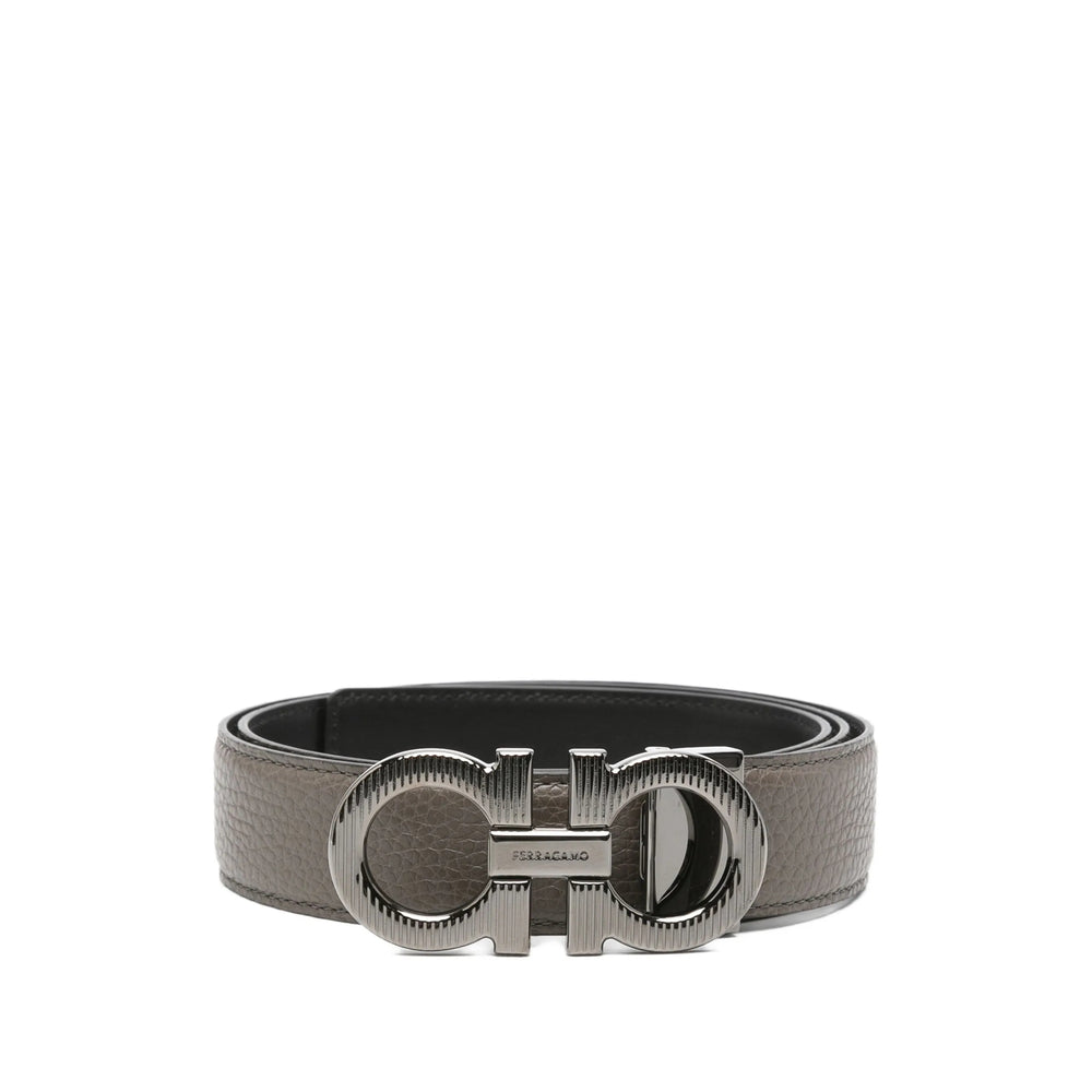 Men's Ferragamo Grey Belt