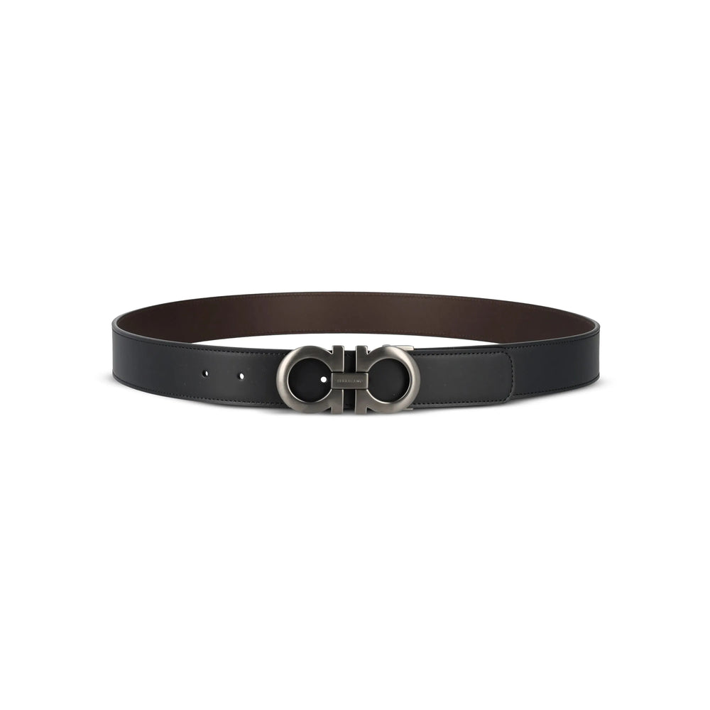 Men's Ferragamo Black Belt