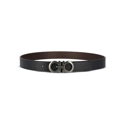 Men's Ferragamo Black Belt