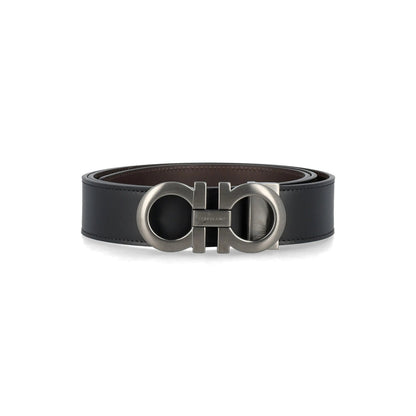 Men's Ferragamo Black Belt
