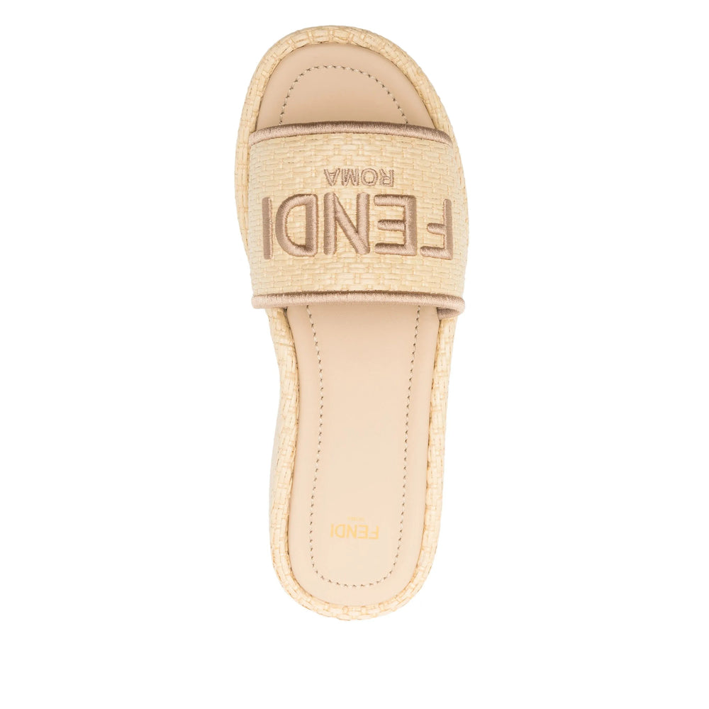 Fendi Neutral Slides