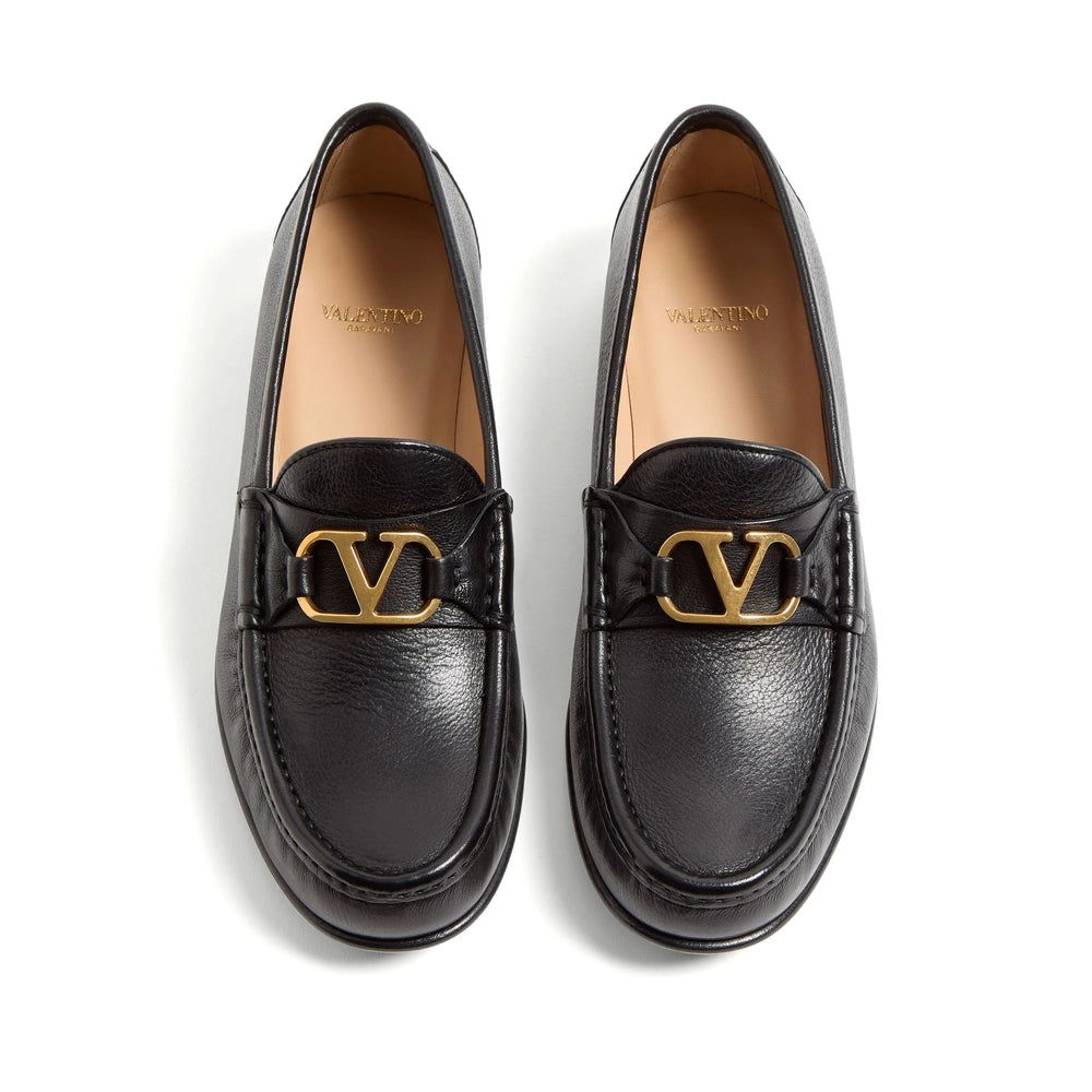 Valentino Garavani Black Loafers Women