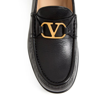 Valentino Garavani Black Loafers Women