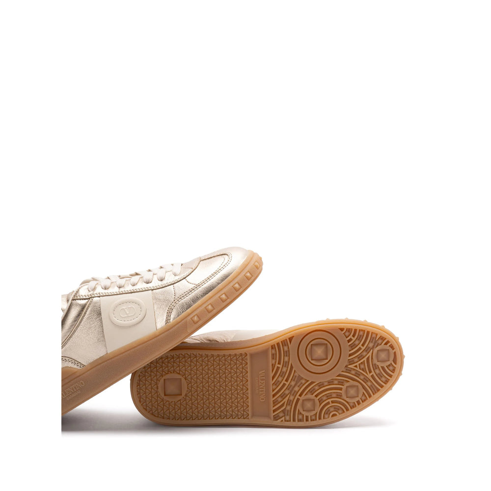 Valentino Garavani Gold Trainers Women