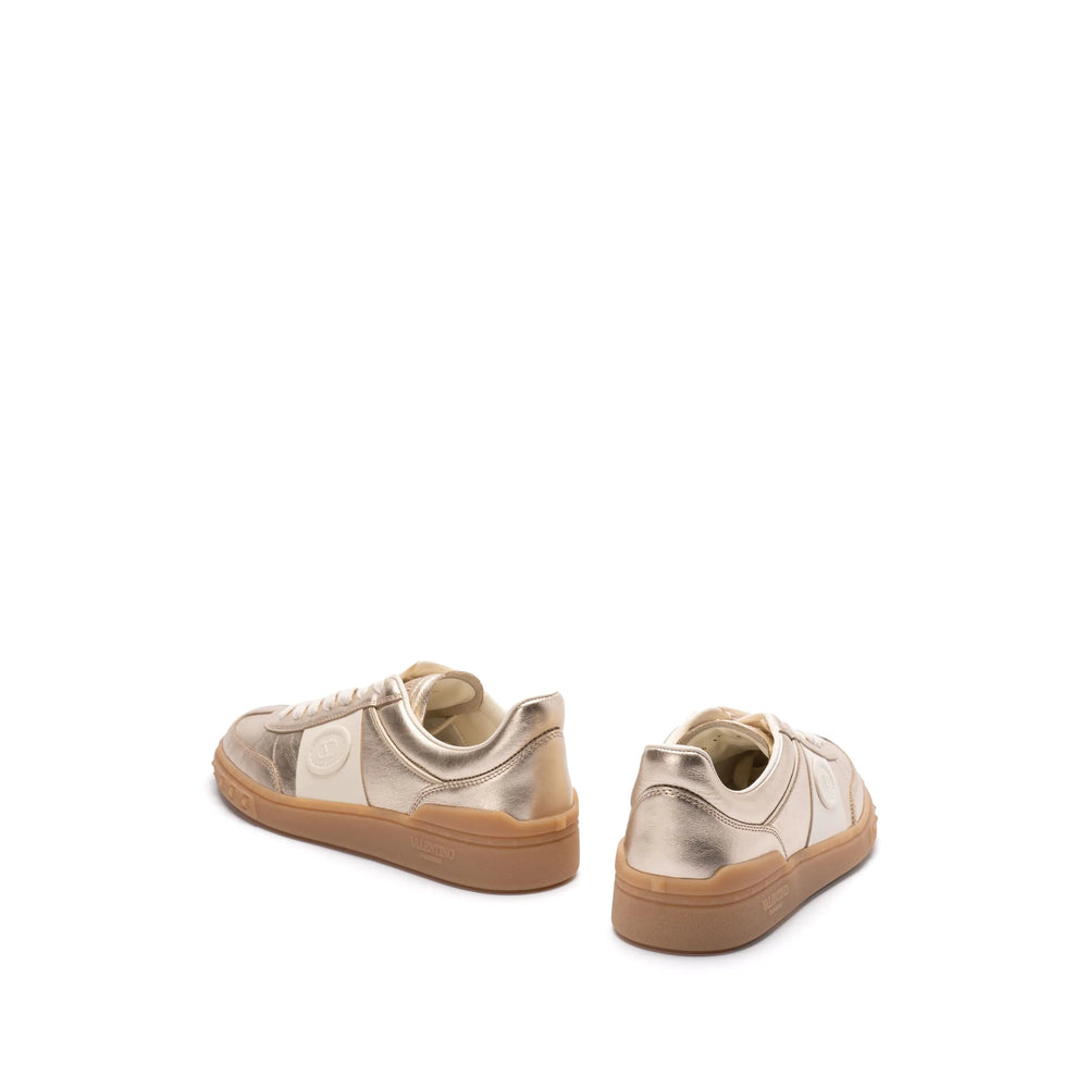 Valentino Garavani Gold Trainers Women