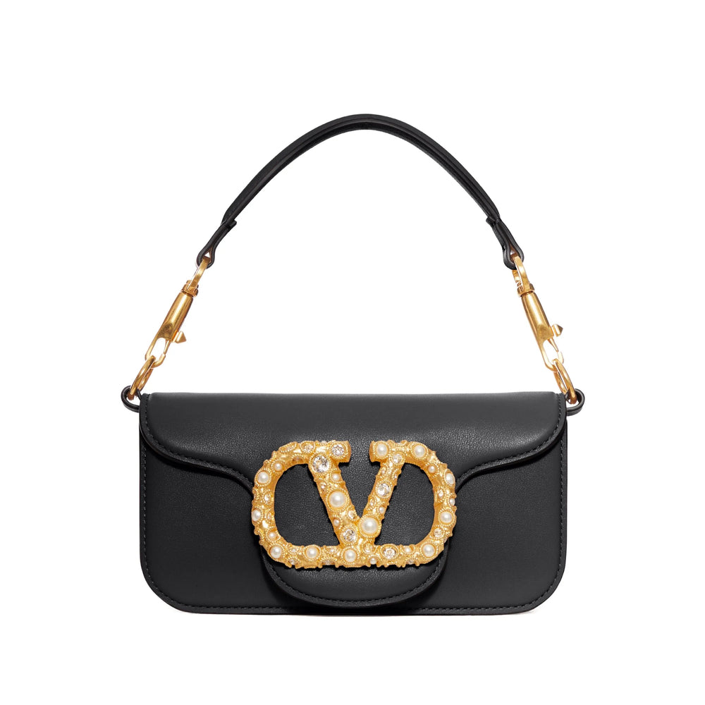 Valentino Garavani Black Shoulder Bags Women