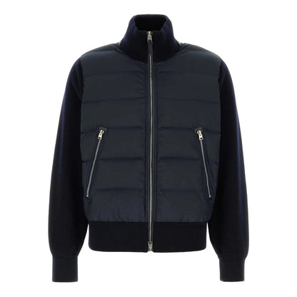 Tom Ford Black Jackets - Padded & Down Jackets Men