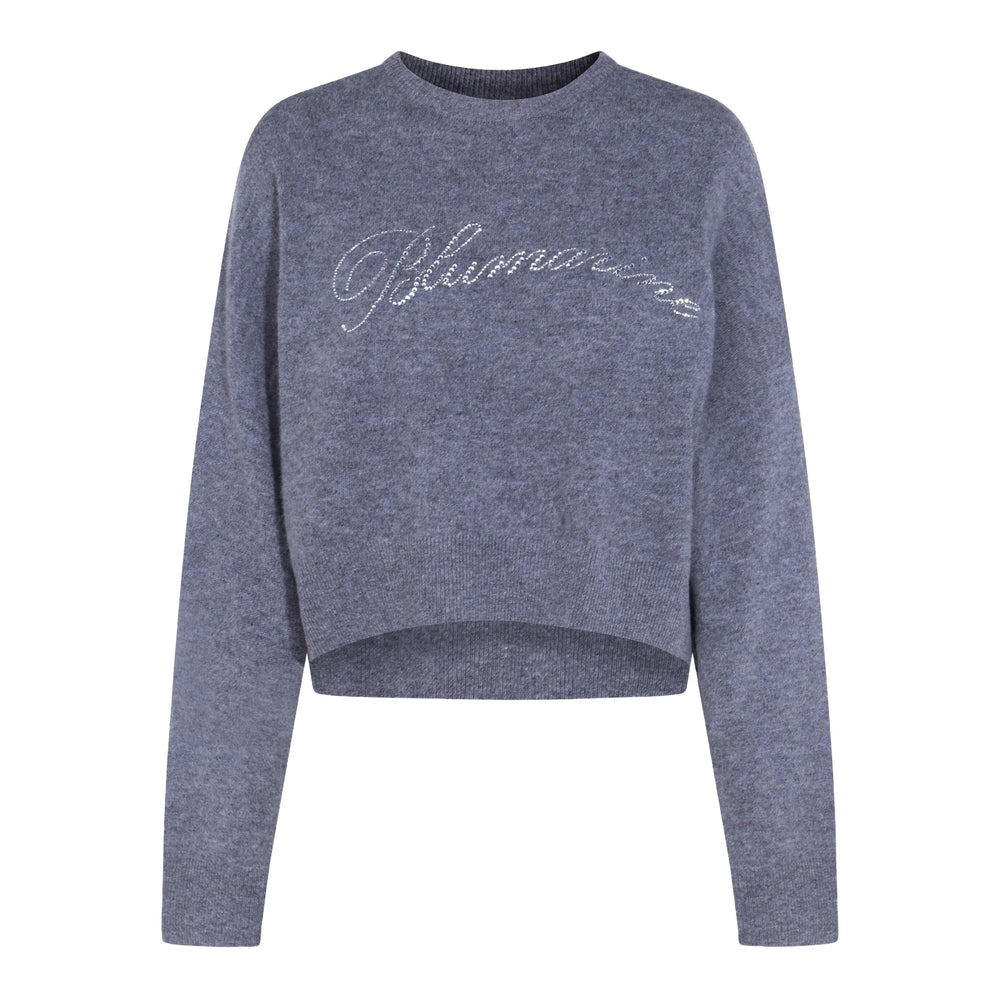 Blumarine Grey Knitwear - Jumpers Women