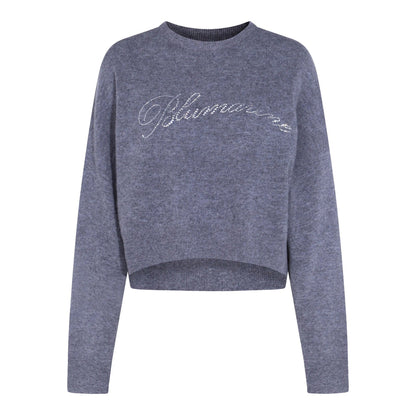 Blumarine Grey Knitwear - Jumpers Women