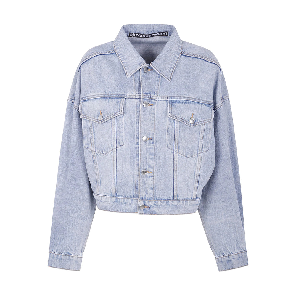Alexander Wang Blue Jackets - Denim Jackets Women