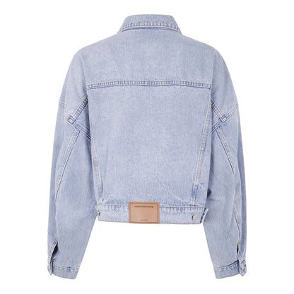 Alexander Wang Blue Jackets - Denim Jackets Women