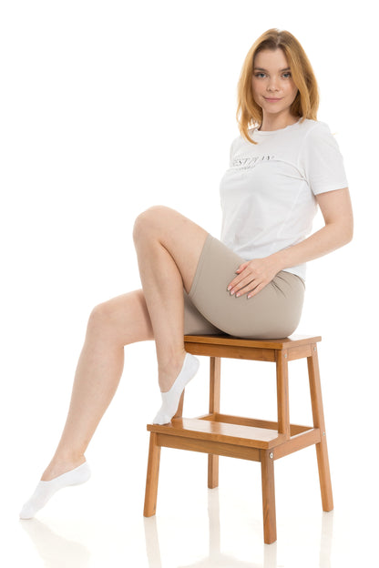 Women’s Bamboo No-Show Socks 6-Pack | Invisible, Breathable, Moisture-Wicking Socks - 612