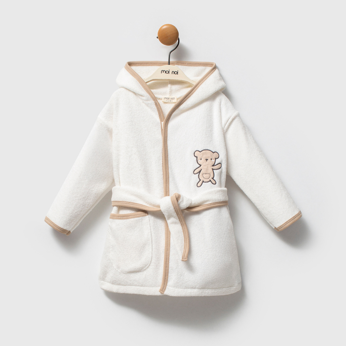 Bear Hug Baby Bathrobe