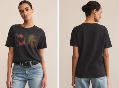 Z SUPPLY LOVE BOYFRIEND TEE