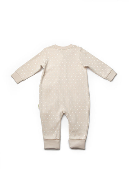 Teddy Brown Onesie Organic Cotton