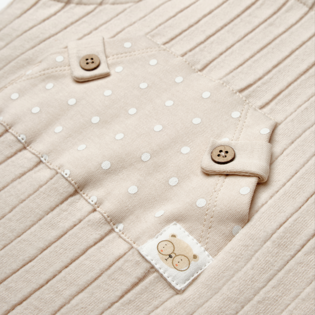 Teddy Overalls 100% Organic Cotton