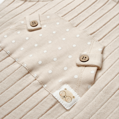 Teddy Overalls 100% Organic Cotton