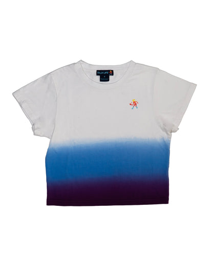 Women's Dip Dye Cotton Blend Tee