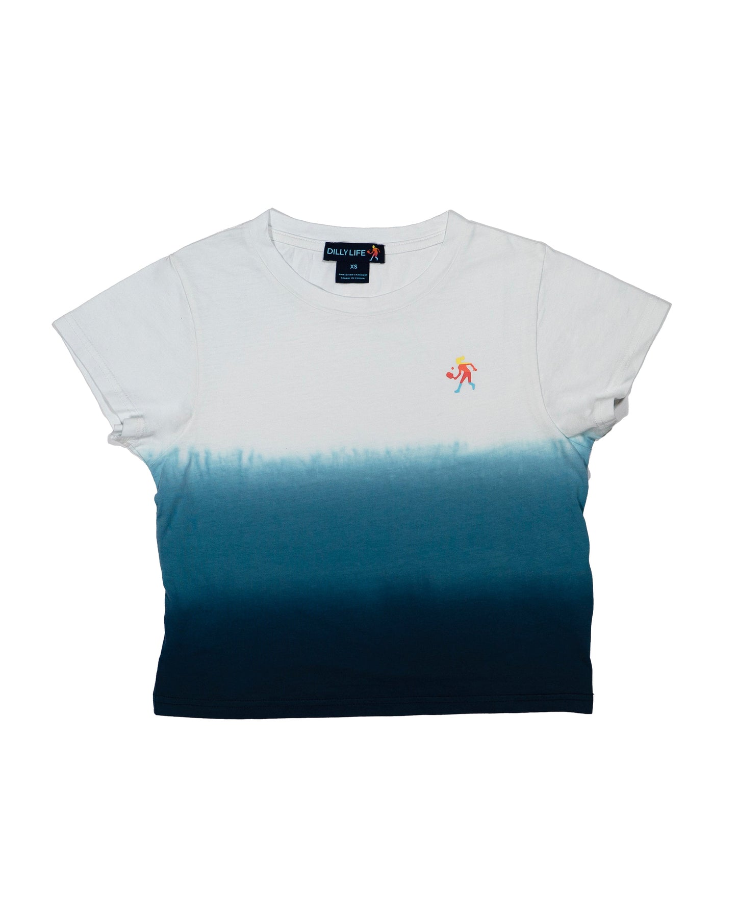 Women's Dip Dye Cotton Blend Tee