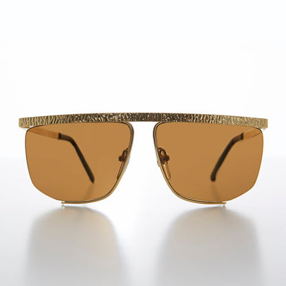 Gold Hip Hop Vintage Sunglasses - Drake