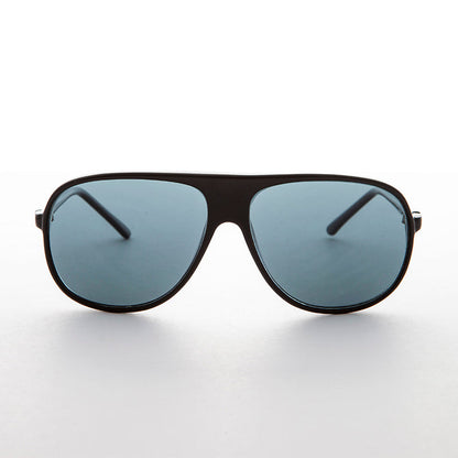 Polarized Glass Lens Aviator Vintage Sunglass - Flight Captain